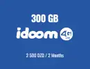 4G 300GB/60J